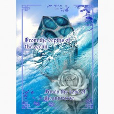  GREETING CARD Universal Rose